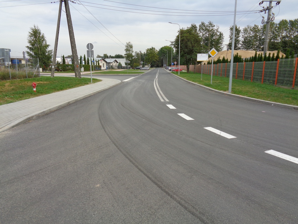Wyremontowana droga w Łomży
